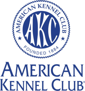 akc founded1884 blue